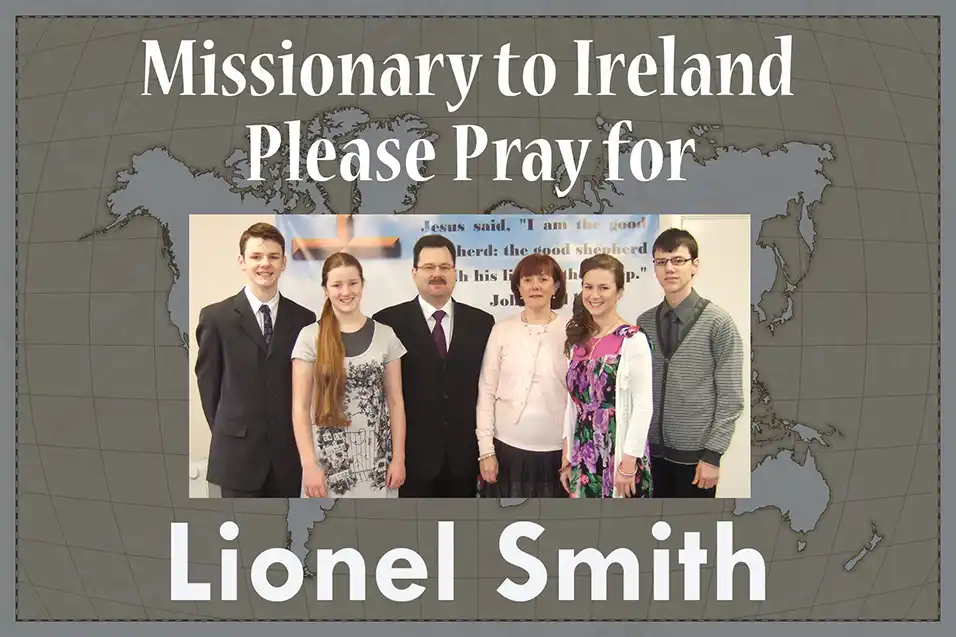 CCBC Missionary of the Month Lionel Smith